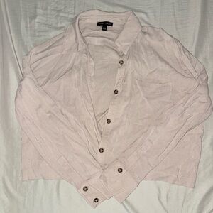 Light beige Button-Up Shirt